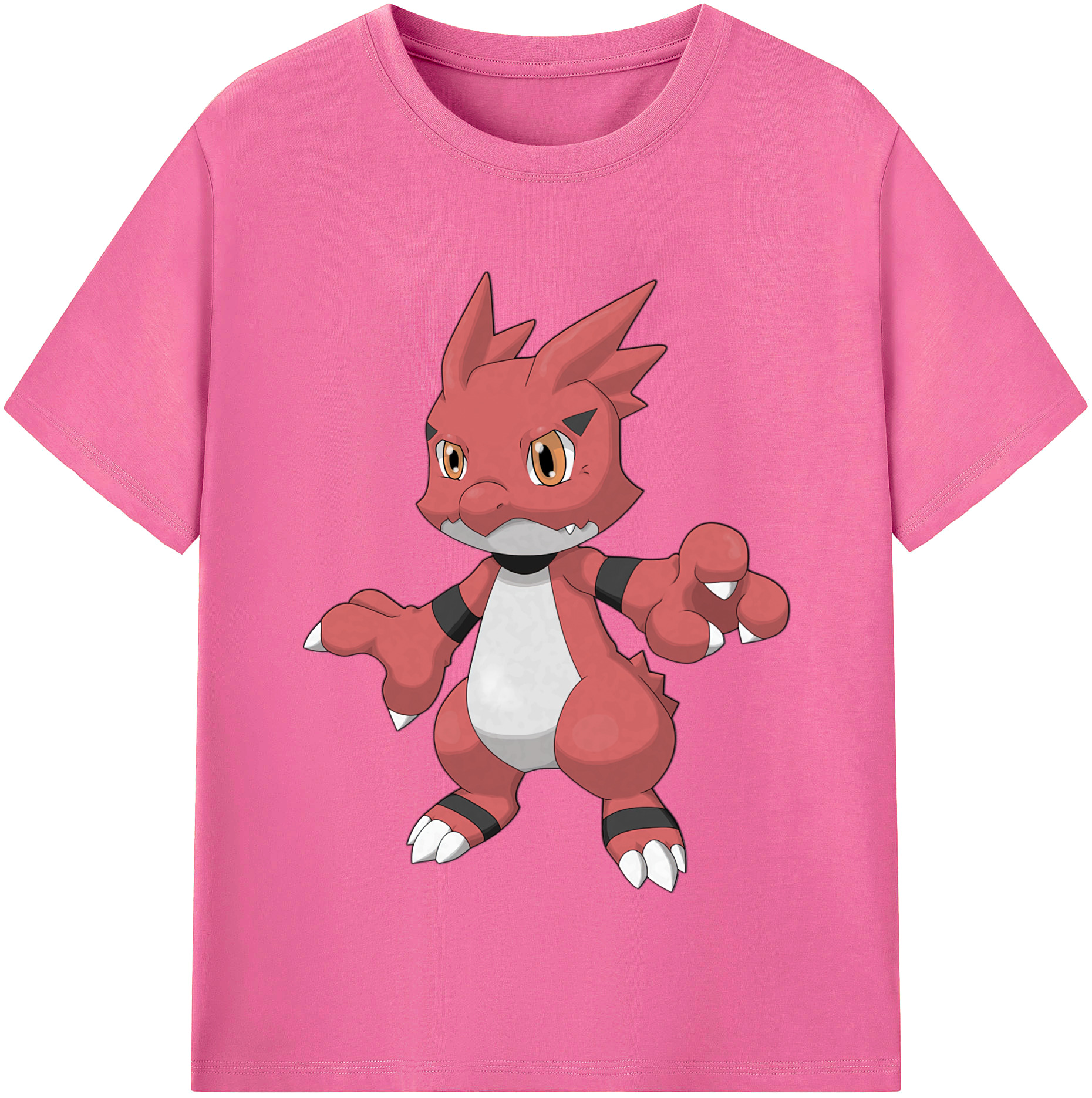 （画像用） Digimon デジタルモンスター/デジモン レディースカジュアルプリントTシャツ（綿100％）